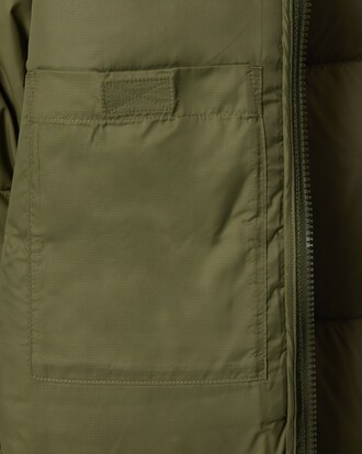 Kure, wasserabweisende Pufferjacke mit Kapuze