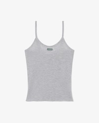 Slim Fit-Tanktop aus Jersey mit Badge-Akzent