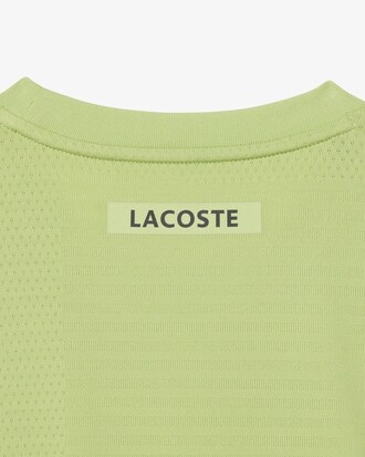 Tennis-T-Shirt aus Stretch-Jacquard mit Ultra-Dry-Technologie