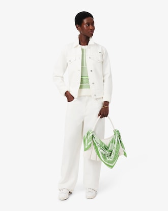 Halstuch mit Tennis-Print