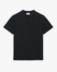 Commuter-T-Shirt aus Piqu&eacute; mit Jacquard-Branding