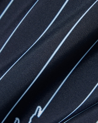 Halblange Badehose mit Kroko-Print