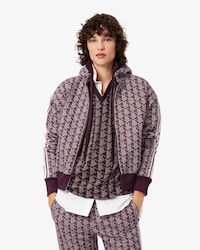 Hoodie aus Jacquard mit Monogramm