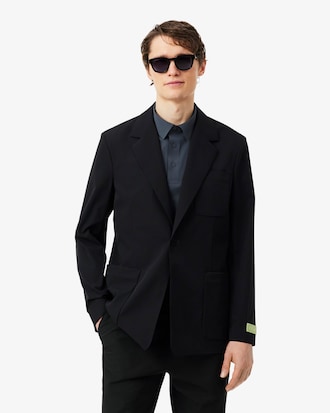 Commuter-Blazer aus Stretch-Twill