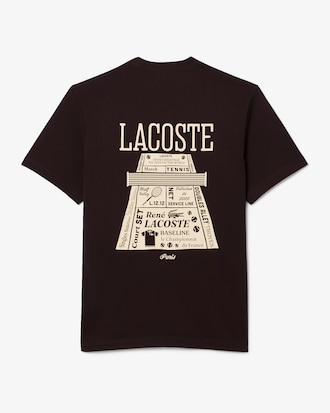 T-Shirt aus schwerer Baumwolle mit Print