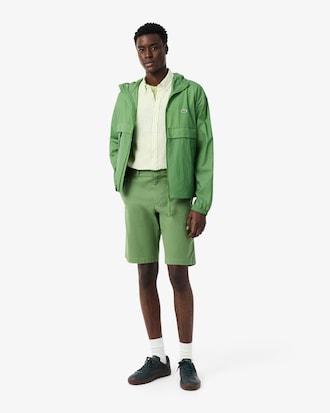 Chino-Shorts aus Stretch-Twill