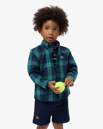 Karohemd aus Baumwoll-Twill