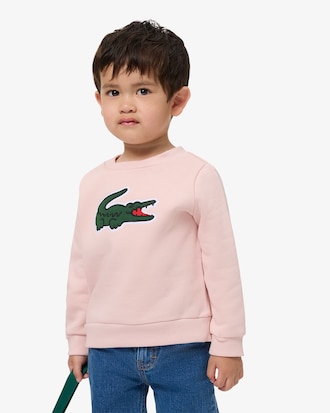 Unisex-Hoodie aus Fleece mit Krokodil