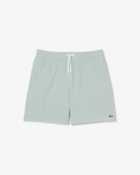 Halblange Badehose mit Strukturstreifen
