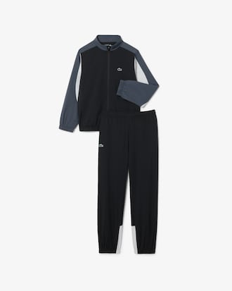 Sport-Trainingsanzug mit Colorblock-Design