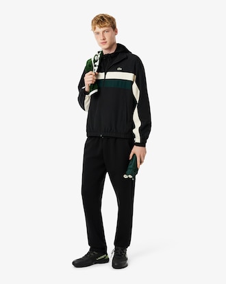 Wasserabweisende Colorblock-Trainingsjacke