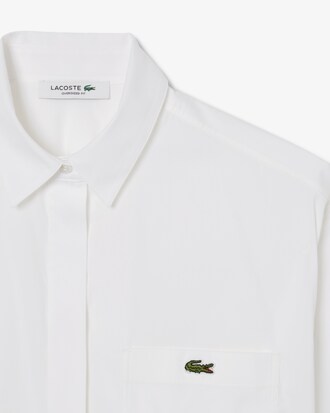Anpassbares Oversized-Hemd aus Popeline