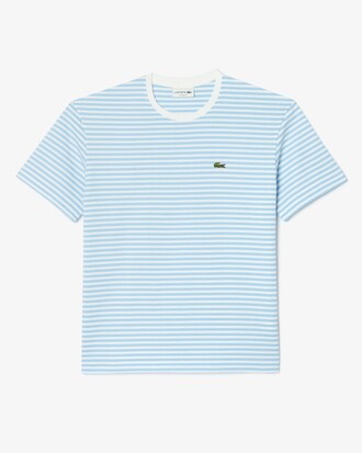 T-Shirt aus schwerer Baumwolle mit Streifen