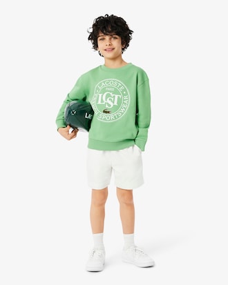 Sweatshirt mit Rundhalsausschnitt und Print