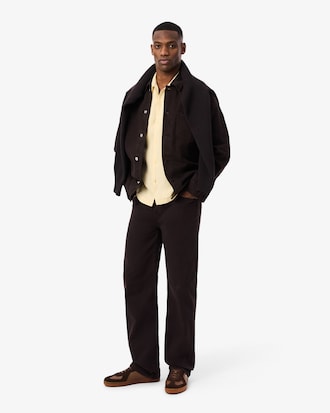 Relaxed Fit-Hemd aus Leinen