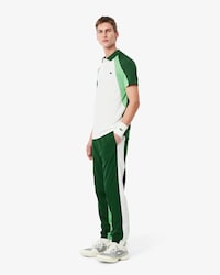 Sport-Trainingshose mit Colorblock-Design