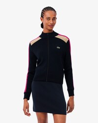 Pullover Archive Edition mit Rei&szlig;verschluss und Colorblock-Design