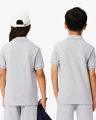 Polohemd aus Petit Piqué