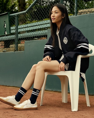 Damen-Sneakers Baseshot Pro aus Leder