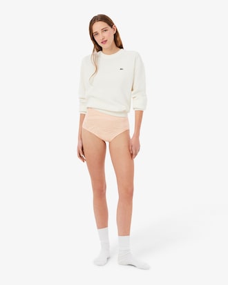 Mesh-Slip mit hoher Taille