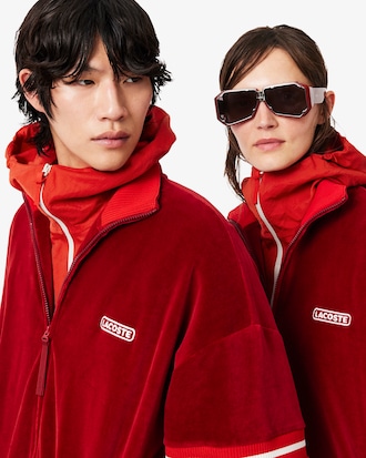 Runway Velours-Trainingsjacke