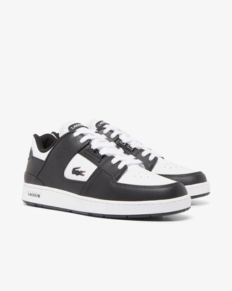 Herren-Sneakers Court Cage aus Leder