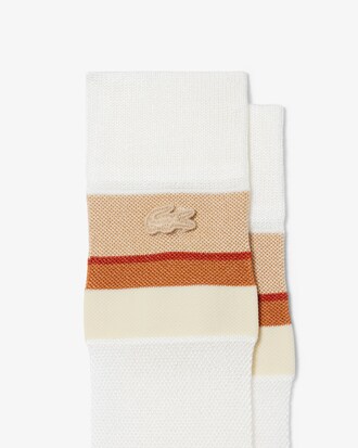 Socken Runway aus durchscheinendem Piqu&eacute;