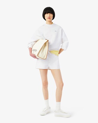 &Uuml;bergro&szlig;es Sweatshirt aus doppelseitigem Jersey