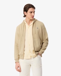 Hoodie aus Fleece mit Rei&szlig;verschluss