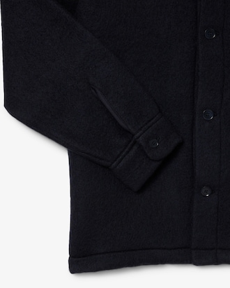 Overshirt aus Filzwollmischung