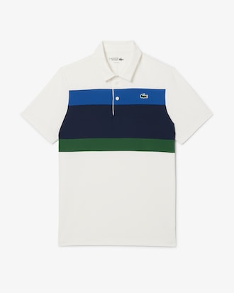 Golf-Polohemd mit Colorblock-Design, Regular Fit