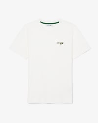T-Shirt aus Baumwolle mit Badge