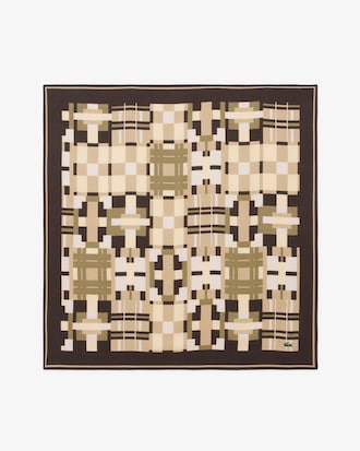 Halstuch mit geometrischen Motiven