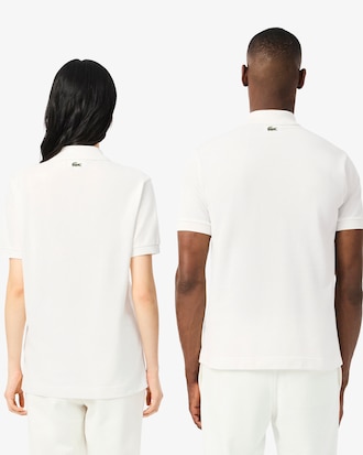 Classic Fit-Polohemd L.12.12 mit Signatur-Print