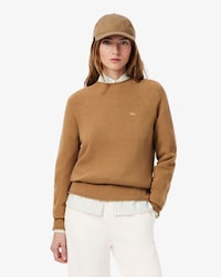 Pullover aus 3D-Strick Tuchwolle