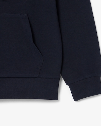 Hoodie aus Piqu&eacute;