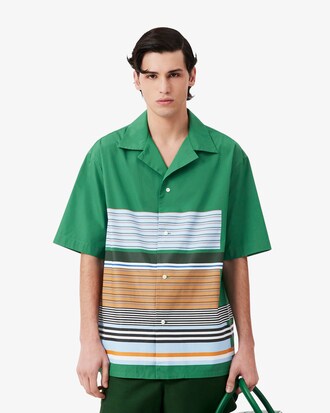 Relaxed Fit-Hemd Runway mit Streifen