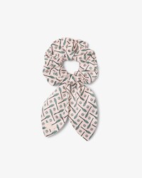 Satin-Scrunchie mit Print