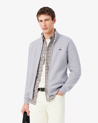 Sweatshirt aus Fleece mit Rei&szlig;verschluss