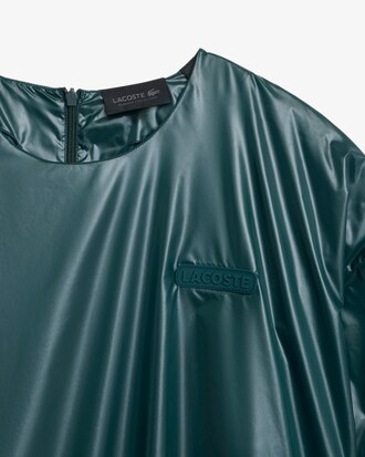 Runway Sweatshirt aus gl&auml;nzendem Taft