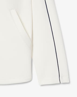 Sweatshirt Tennis Heritage mit Badge und Rei&szlig;verschluss