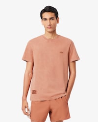 T-Shirt aus schwerem Jersey mit verwaschenem Effekt