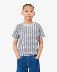 T-Shirt aus Baumwolle mit Monogramm