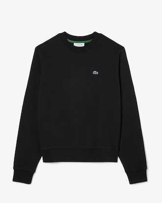 Relaxed Fit-Sweatshirt aus Fleece mit Rundhalsausschnitt