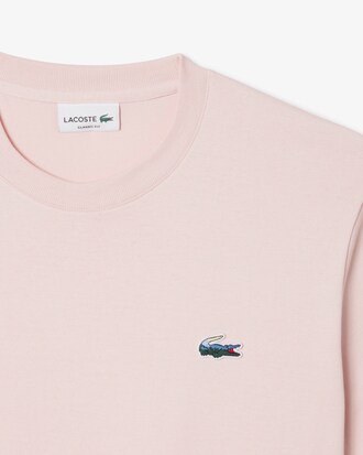 T-Shirt aus schwerem Jersey mit Krokodil und Landschaft