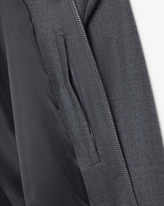 Pure Wool Zipped Jacket