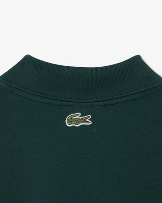 Classic Fit-Polohemd aus Petit Piqu&eacute; mit Badge-Akzent