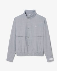 Harrington-Jacke aus Twill-Wollmischgewebe