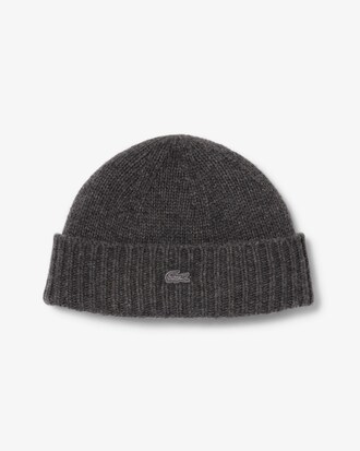 Wollmütze aus 3D-Rippstrick