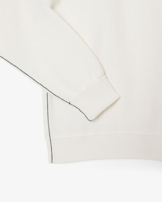 Relaxed Fit-Pullover aus Baumwolle mit Rundhalsausschnitt